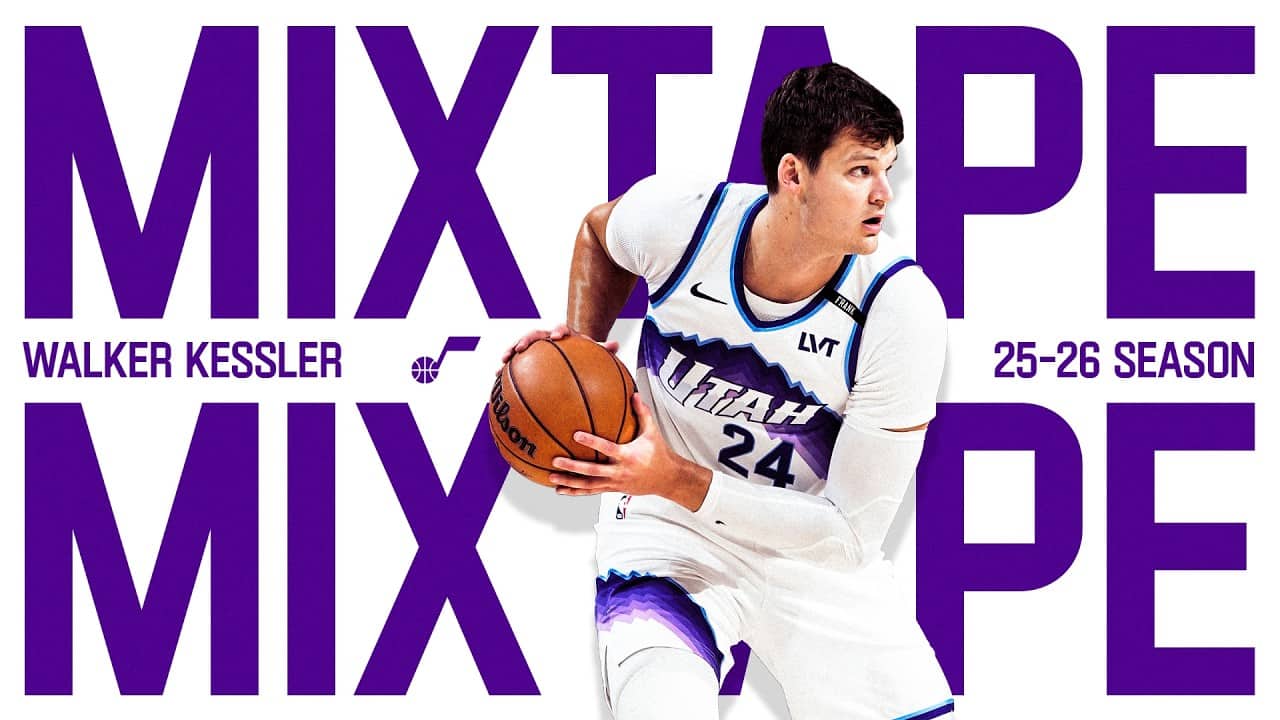 📼 Walker Kessler '25-'26 Mixtape 📼 | UTAH JAZZ