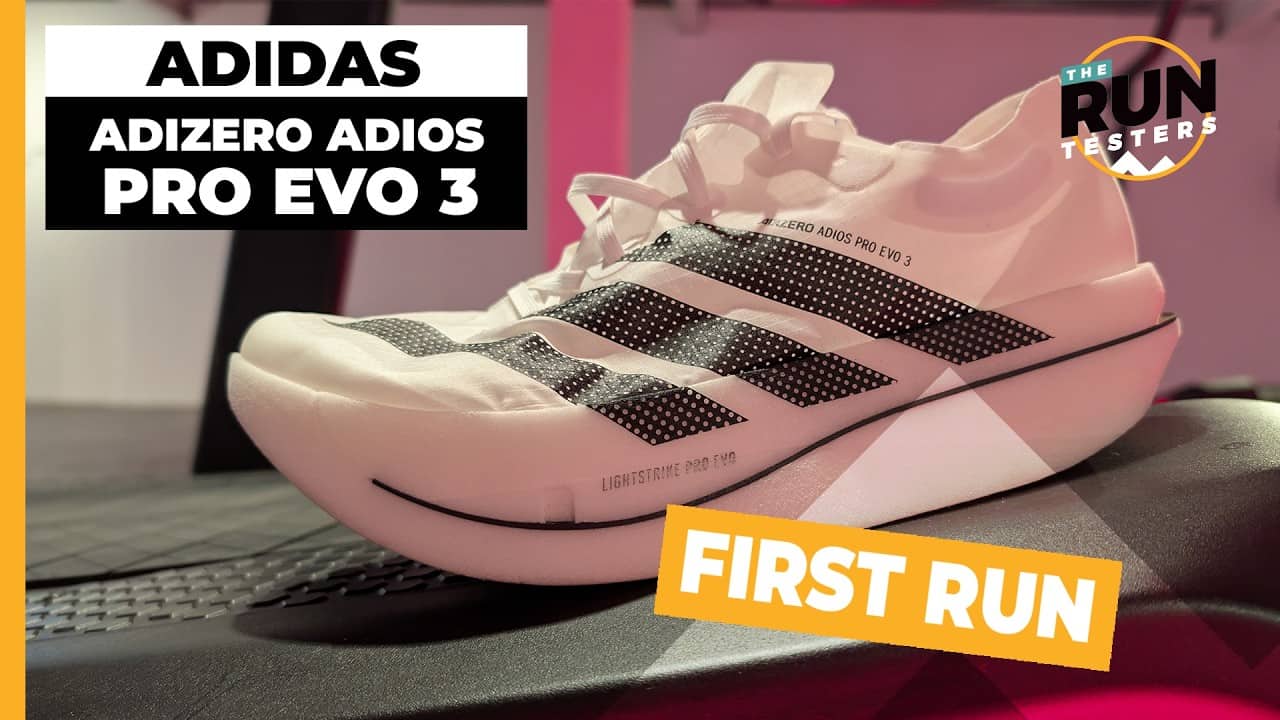 Adidas Adizero Adios Pro Evo 3 First Run Review: We try Adidas' sub-100g carbon race shoe