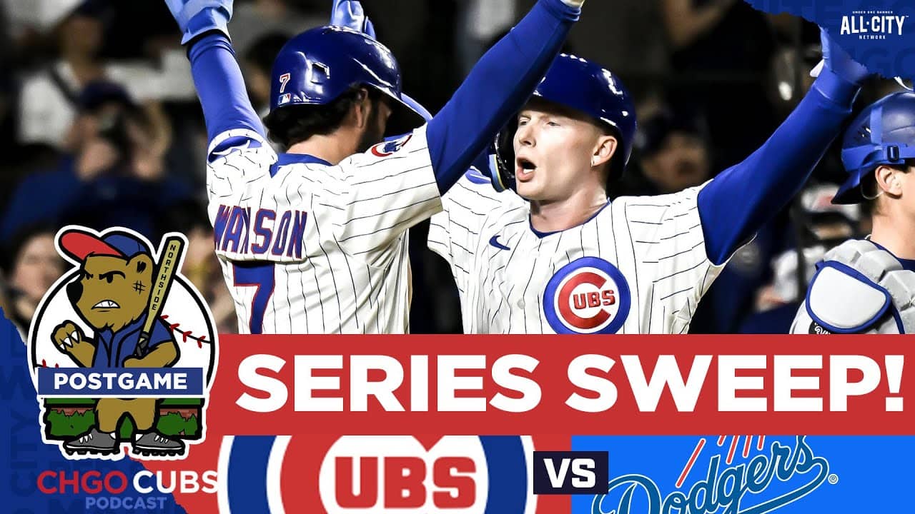 Pete Crow-Armstrong Delivers as Cubs TAKE SERIES from Dodgers! | CHGO Cubs Podcast