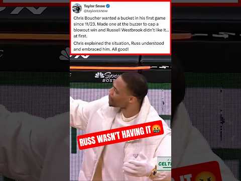 Russ FUMING in the ALL WHITE fit😭