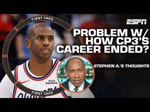 Stephen A. calls out Clippers for 'disgraceful' treatment of Chris Paul 👀 | First Take