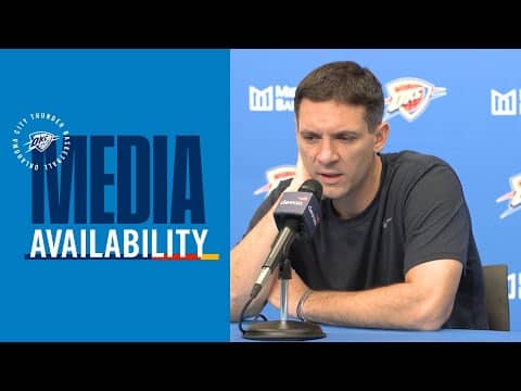 Coach Daigneault on the Thunder’s win over the Kings | Post Game Media | November 19, 2025