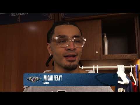 Micah Peavy on defense strategies, confidence | Pelicans-Thunder Postgame 11/17/2025
