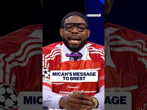 Micah Richards has a message for Brest 😭