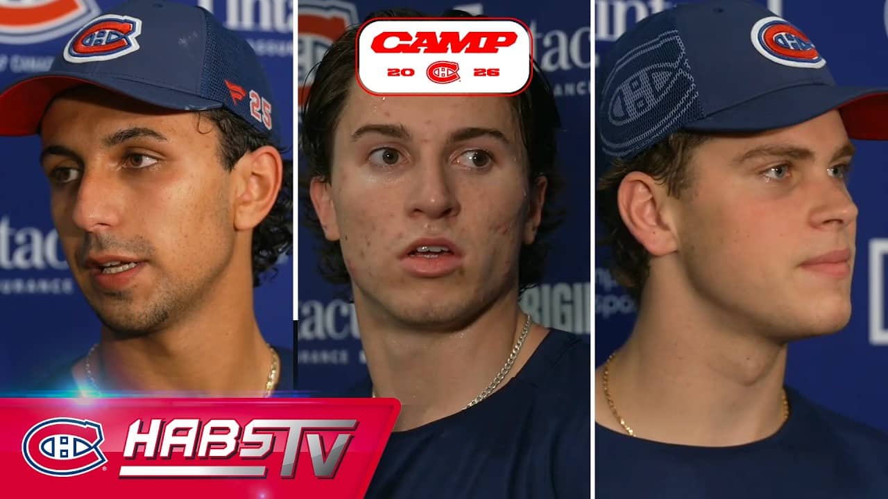 Hage, Zharovsky + more Habs prospects address the media at development camp | FULL PRESS CONFERENCES