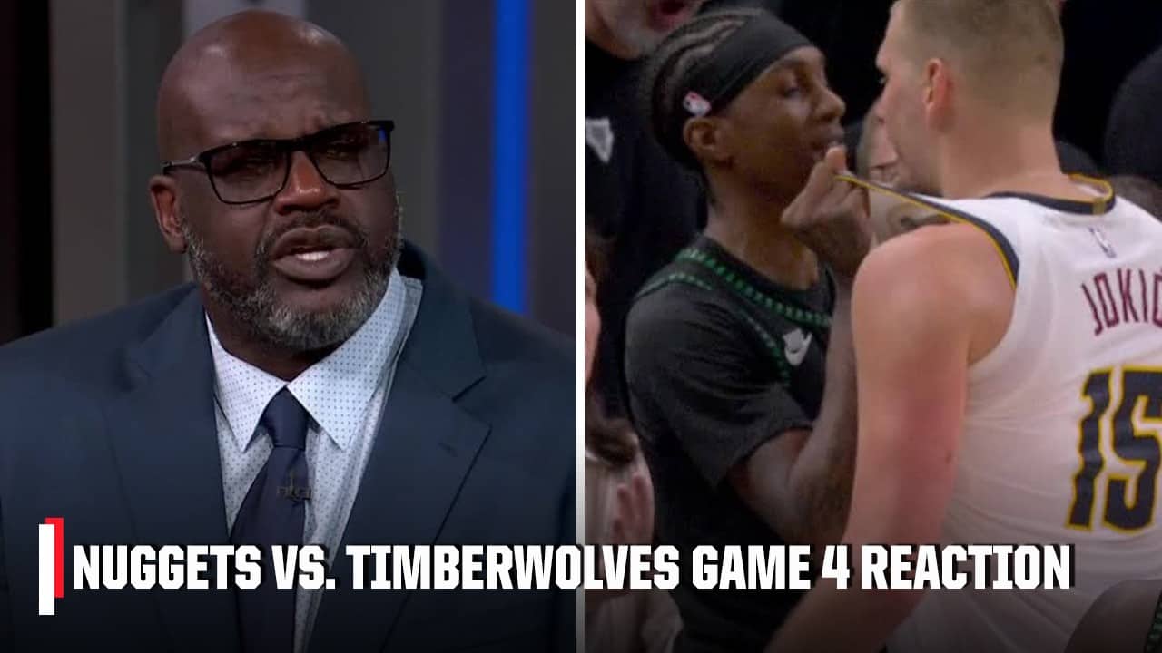 Inside the NBA reacts to Timberwolves' Game 4 win & late-game altercation with Nuggets