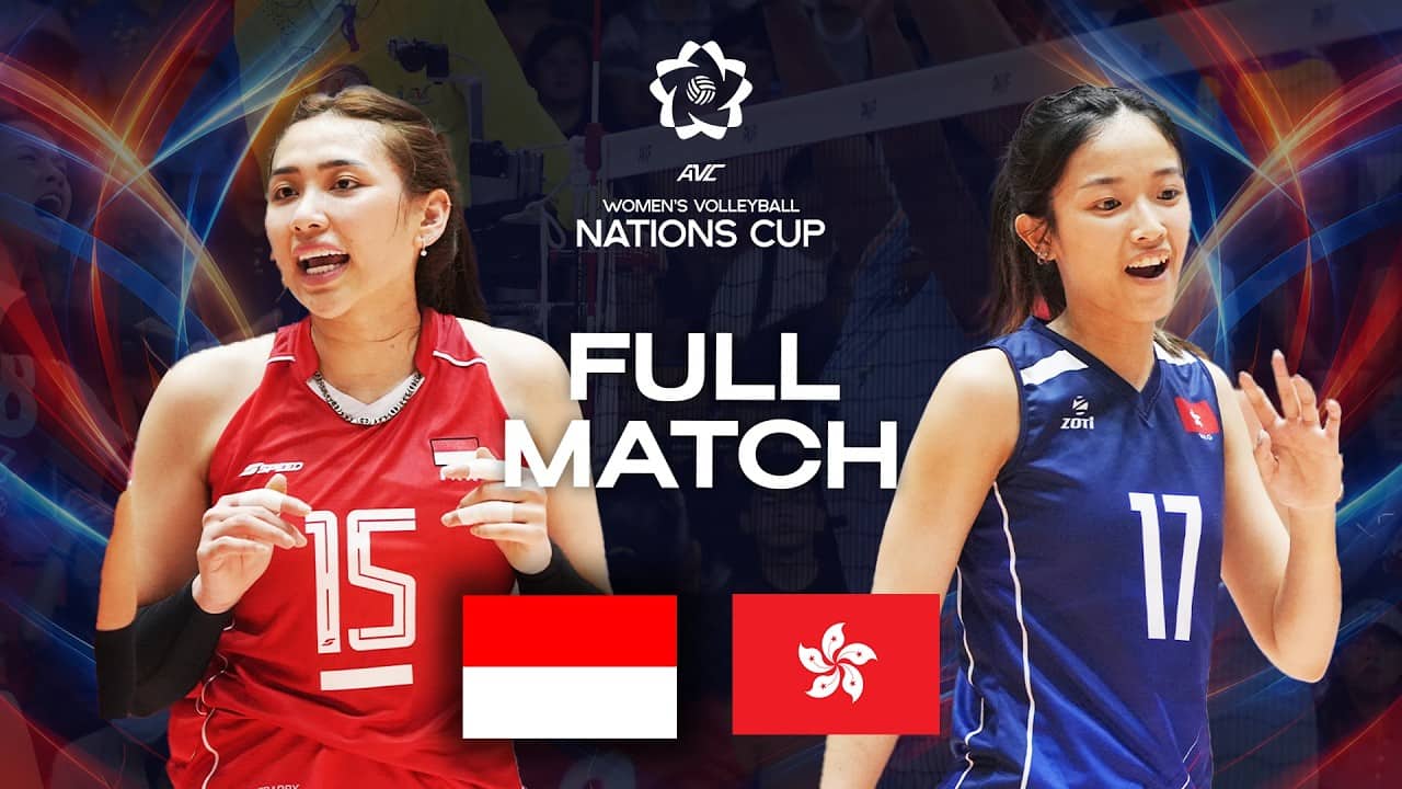Indonesia vs. Hong Kong - Pool Play | AVC Women's Cup 2026