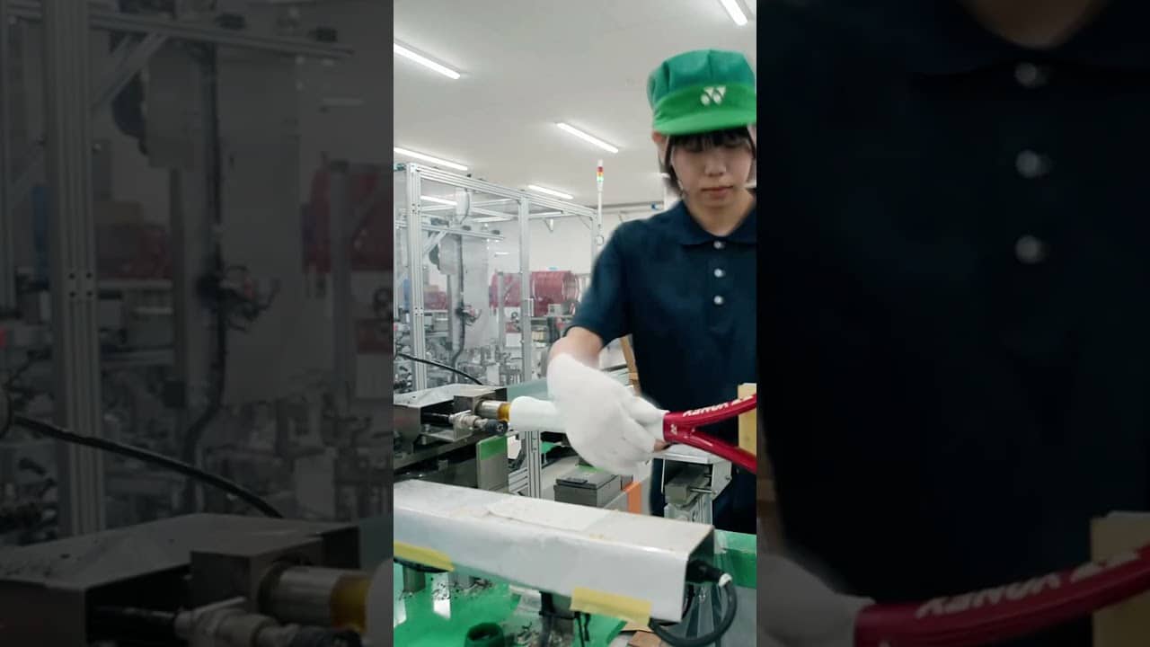 Inside Yonex Secret Factory 🤫 part1 #yonex