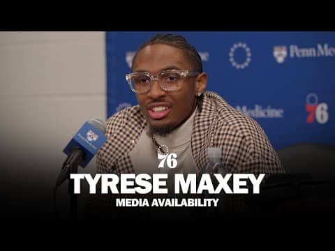 Philadelphia 76ers Postgame Media Availability 🎙️ | Tyrese Maxey | 11.17.25