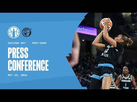 Post Game Press Conference | Sky vs Lynx | May 23, 2026