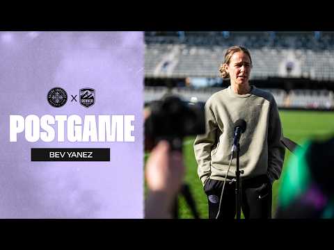 'We can't give up' | Bev Yanez Postgame vs. Denver Summit FC | 5.29.26