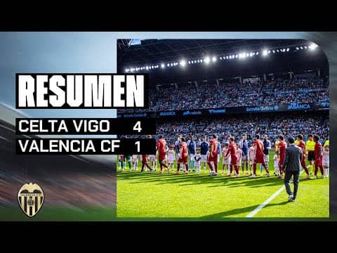 CELTA DE VIGO 4 - 1 VALENCIA CF | RESUMEN DEL PARTIDO - JORNADA 18 DE LALIGA EA SPORTS 2025 - 2026