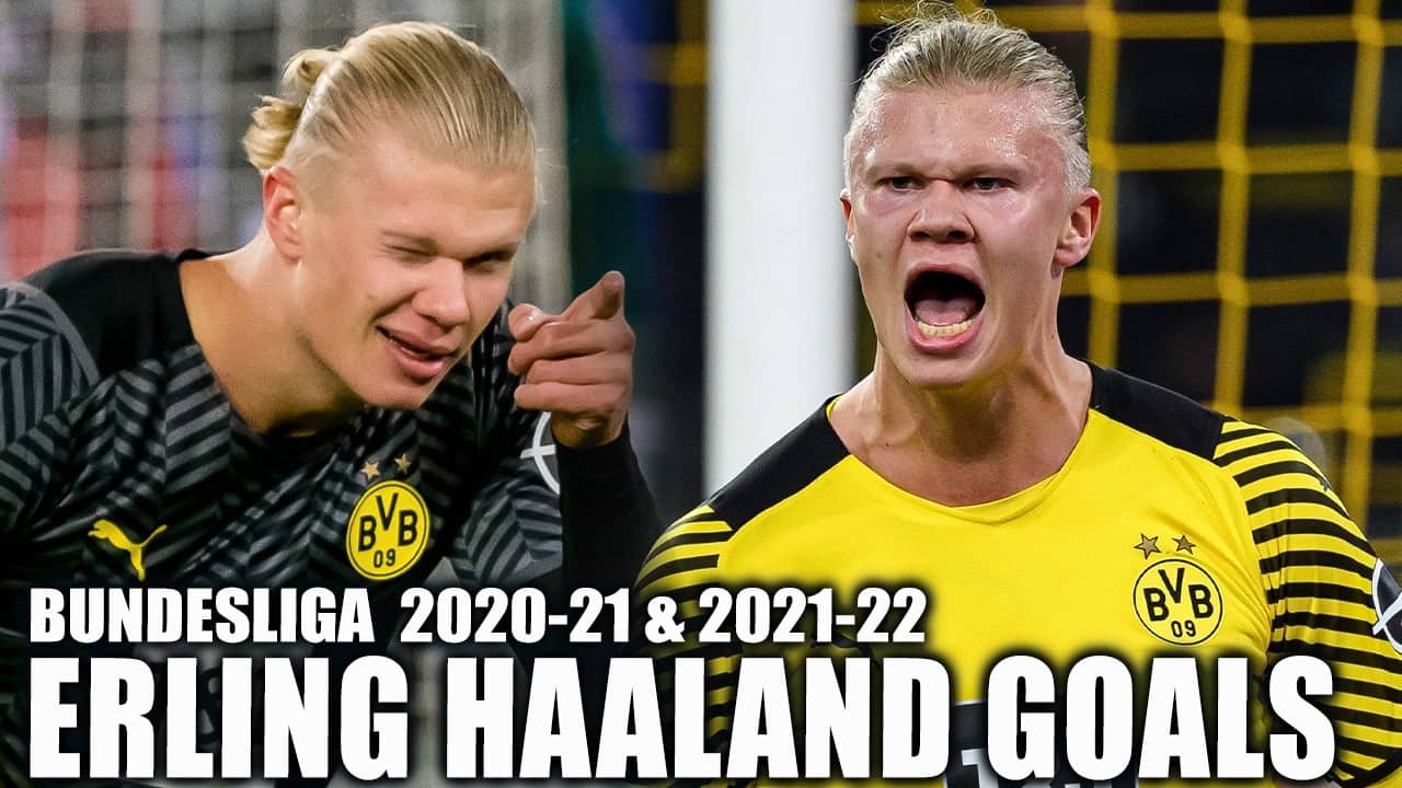 Erling Haaland's BUNDESLIGA GOALS during the 2020-21 & 2021-22 seasons at Dortmund 🔥 | ESPN FC