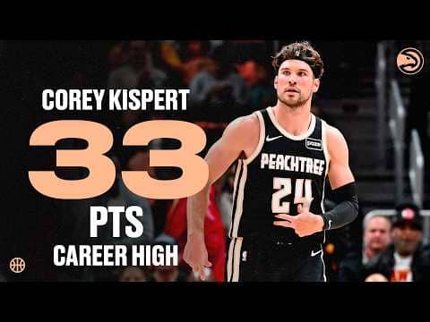 Corey Kispert drops CAREER-HIGH 33 Points in Hawks Win over Wizards