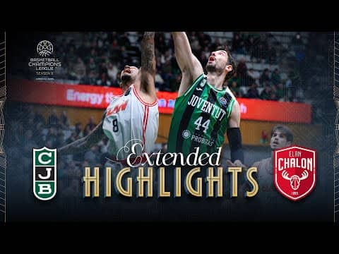 Joventut Badalona v Elan Chalon | Round of 16 | Full Game Highlights | #BasketballCL 2025-26