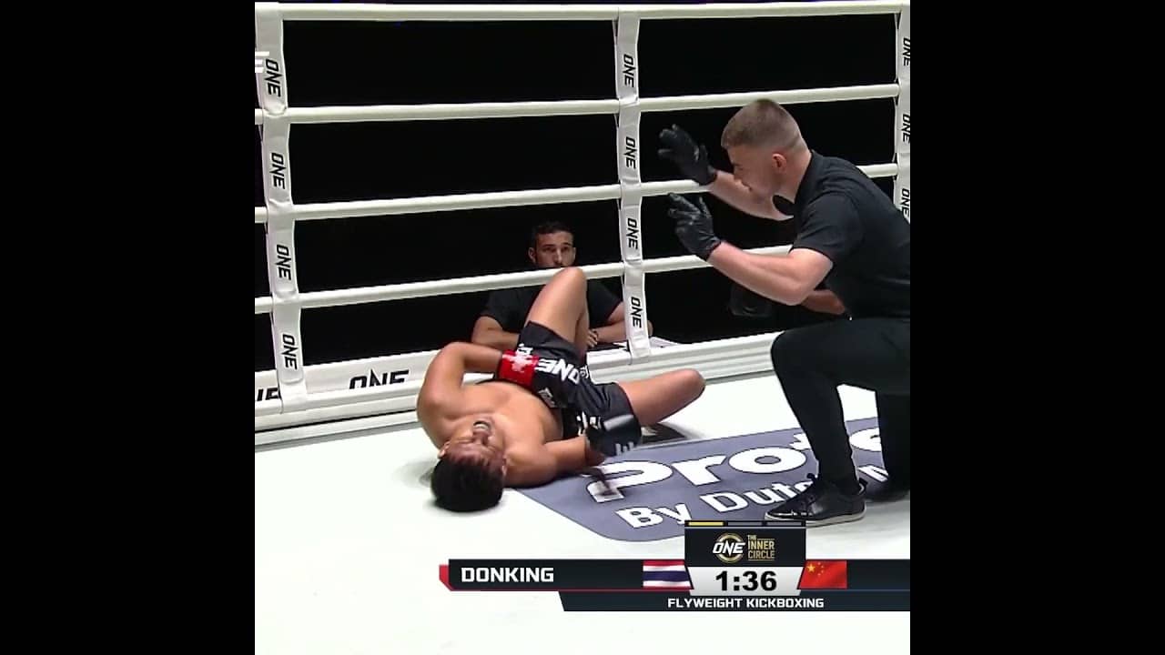 SHUT DOWN 😤 Chen Jiayi stops Donking with a wicked body kick!