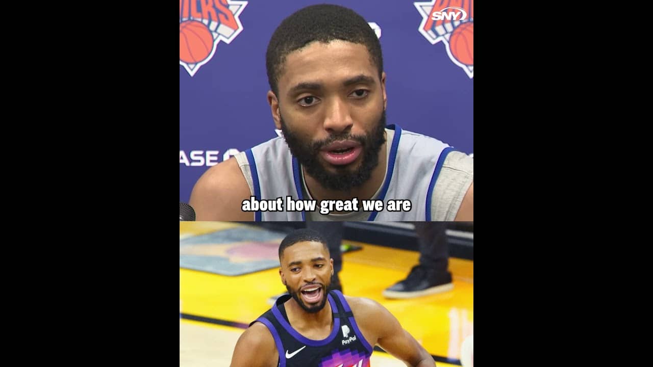 "We've got to stay locked in" Mikal Bridges on advice he'll give his teammates entering The Finals