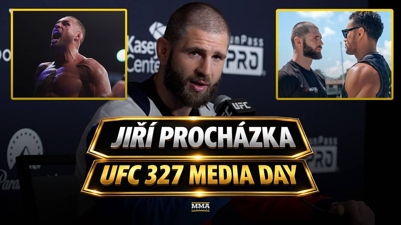 Jiri Prochazka Breaks Down Carlos Ulberg Matchup At UFC 327, Remains Focused On Only That