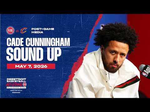 Game 2 Round 2: Post-Game Press Conference: Cade Cunningham | Pistons vs. Cavs | 05.07.26
