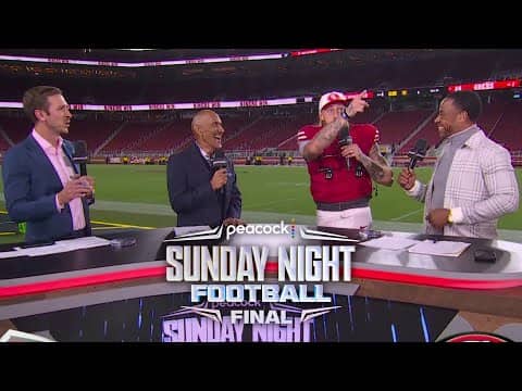George Kittle enjoys when San Francisco 49ers lean on Christian McCaffrey | PSNFF | NFL on NBC