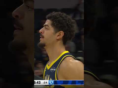 Obi Toppin Drops the No-Look Dime & Ben Sheppard Completes the Three-Point Play 👀