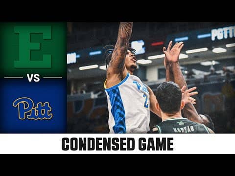 Eastern Michigan vs. Pitt Condensed Game | 2025-26 ACC Men’s Basketball