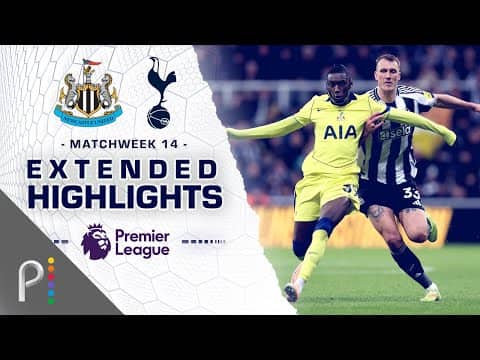 Newcastle United v. Tottenham Hotspur | PREMIER LEAGUE HIGHLIGHTS | 12/2/2025 | NBC Sports