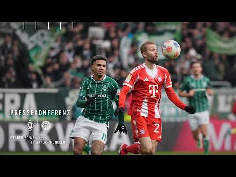 PRESSEKONFERENZ NACH BAYERN I Werder Bremen 0:3 FC Bayern München I SV WERDER BREMEN
