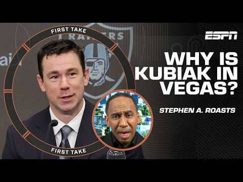 Klint Kubiak is 'excited to work w/ Tom Brady' in Vegas 👀 'Nothing else!' - Stephen A. | First Take