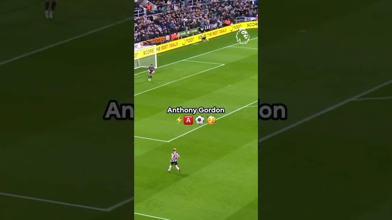 Anthony Gordon’s Lightning Wing Play 😮‍💨