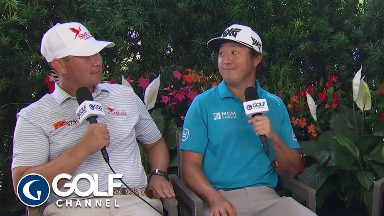 Hoey on Lipsky birdie on 18: 'i just said he's gonna make it and he did it' | Golf Channel