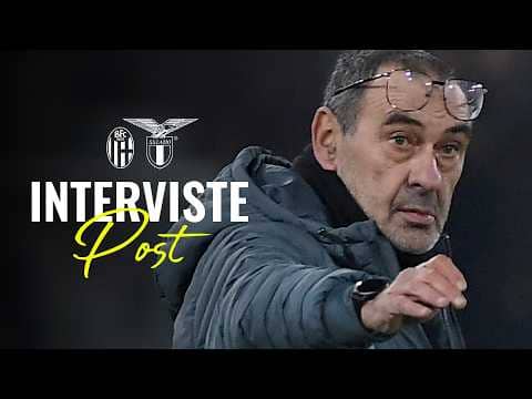 🗣️ LE INTERVISTE A MISTER SARRI E CATALDI | BOLOGNA-LAZIO 2-5 D.C.R.