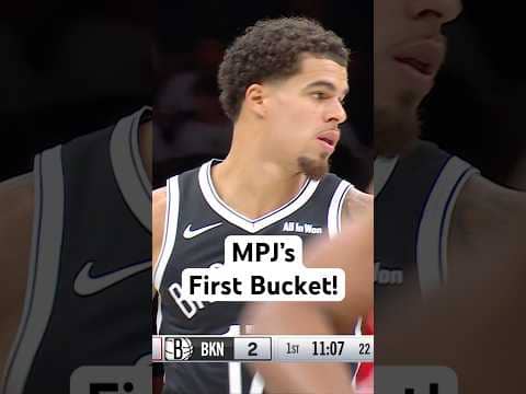 MPJ’s first bucket in Brooklyn!