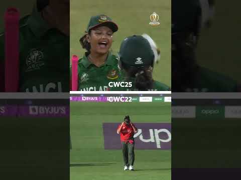 Bangladesh beat Pakistan in back-to-back ICC Women's Cricket World Cups 🙌
