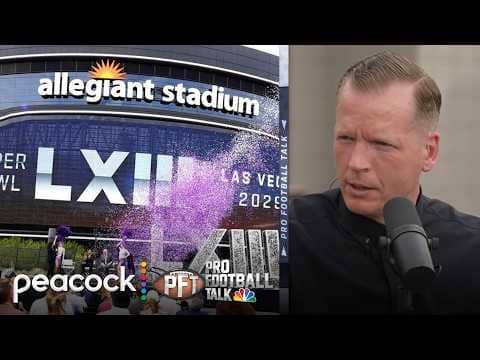 Super Bowl LXIII will be held at Allegiant Stadium in Las Vegas | Pro Football Talk | NFL on NBC
