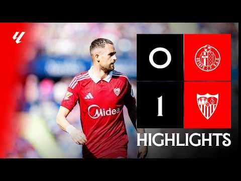 Getafe CF vs Sevilla FC(0-1) LALIGA | Resumen