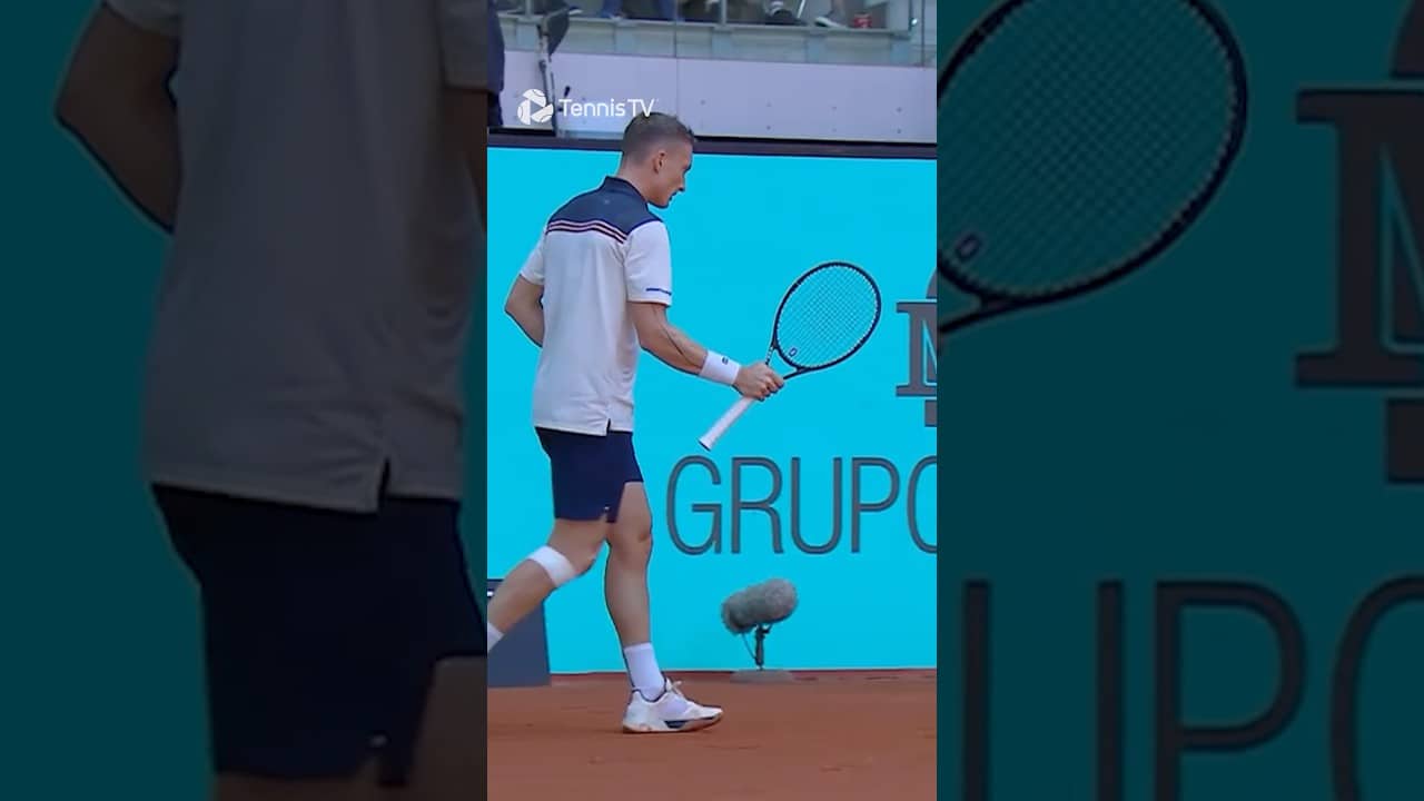 Lehecka OBLITERATES that forehand! 🔥