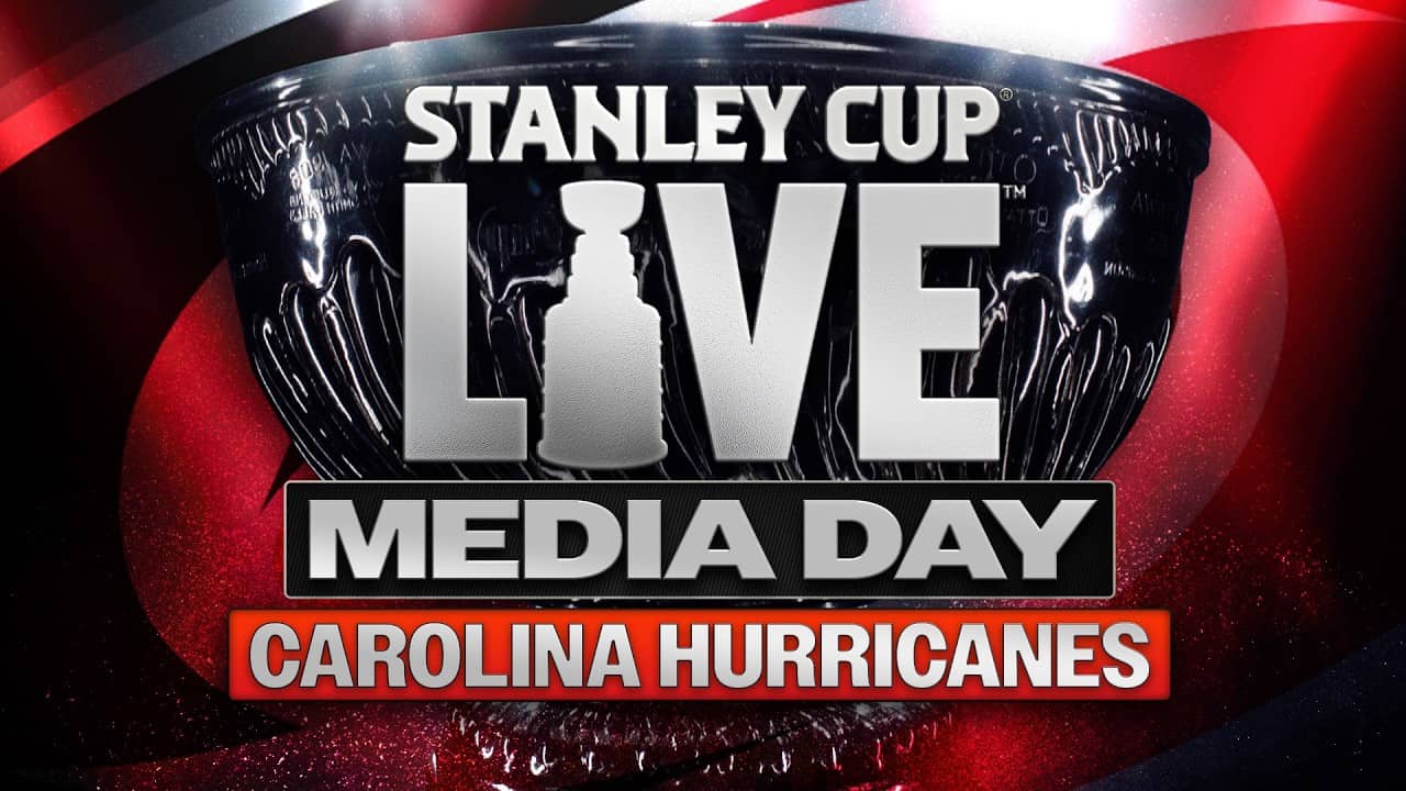 Carolina Hurricanes Media Day LIVE | Stanley Cup Final