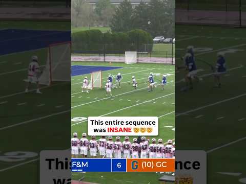 This is why you should tune into D3 🔥 (via Gettysburg Lacrosse, IG/gsmprod)