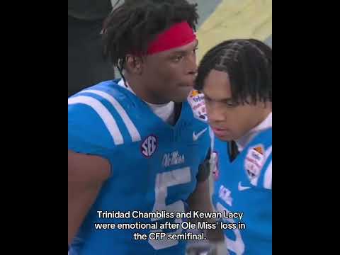 Trinidad Chambliss and Kewan Lacy.