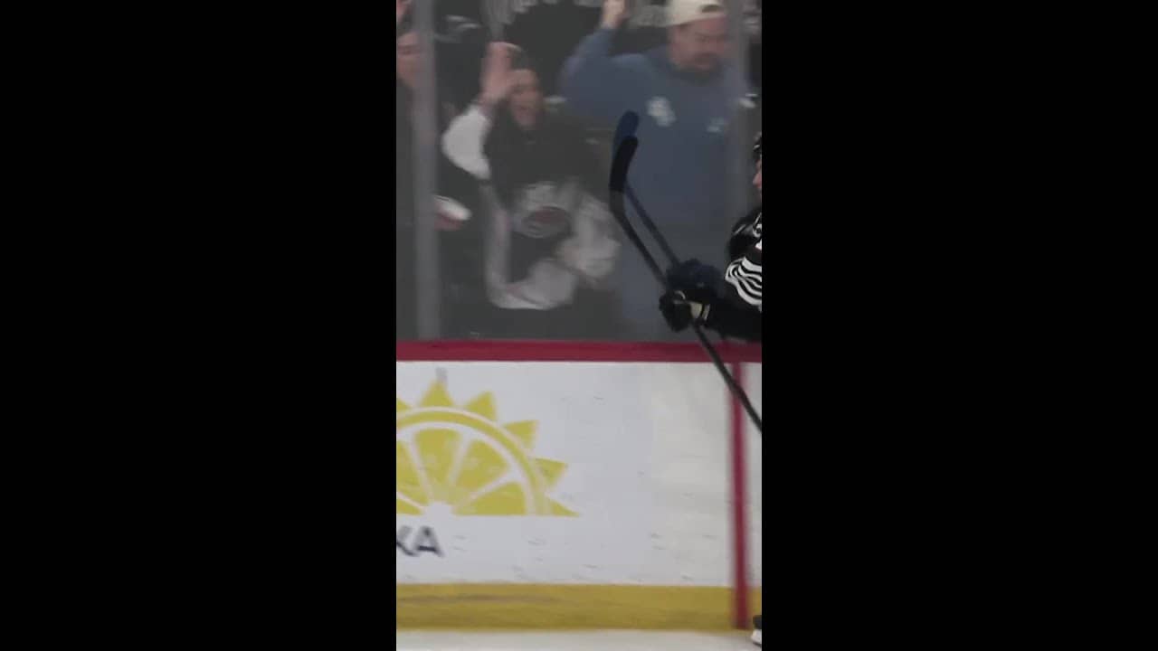 Dawson Mercer with a Short Goal vs. Ottawa Senators
