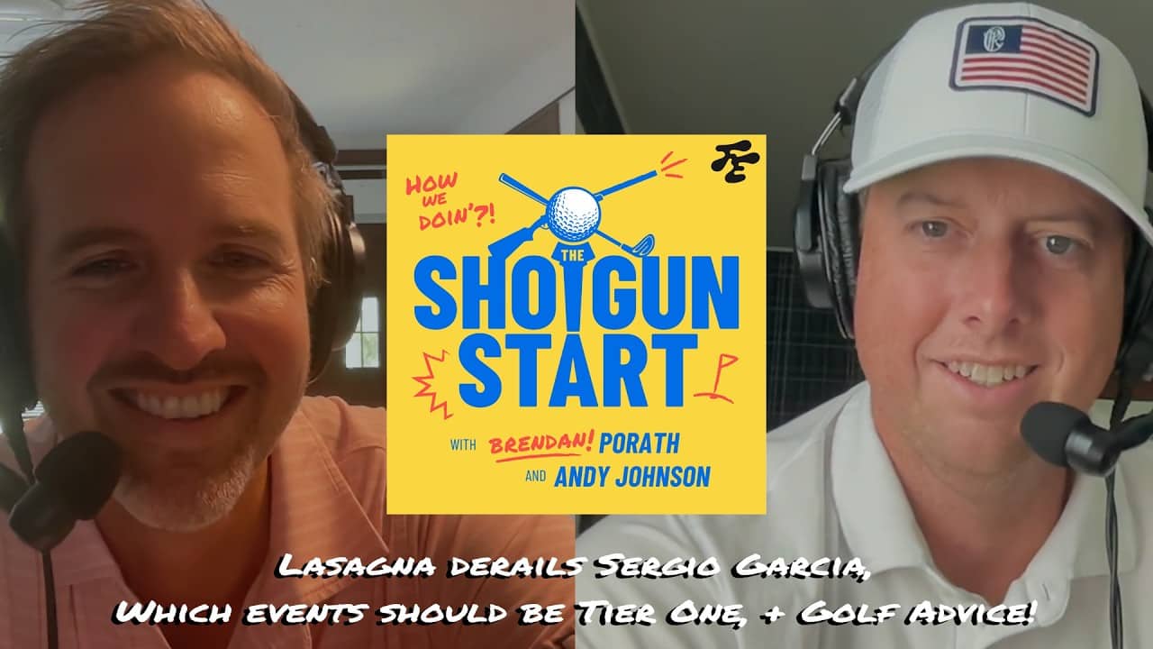PGA Tour schedule debates, Sergio Garcia’s disastrous meal choice, & Golf Advice | The Shotgun Start