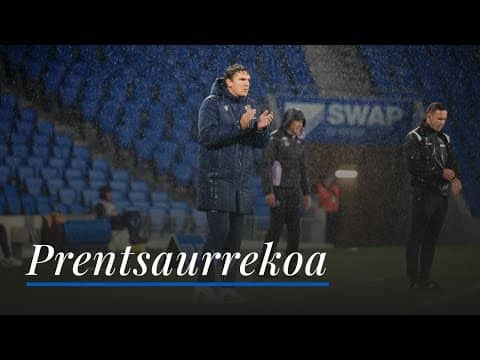 POSPARTIDO | Ansotegi, Balda, Aguirre: “Nos sentimos fuertes en casa” | Sanse 1-0 Real Valladolid