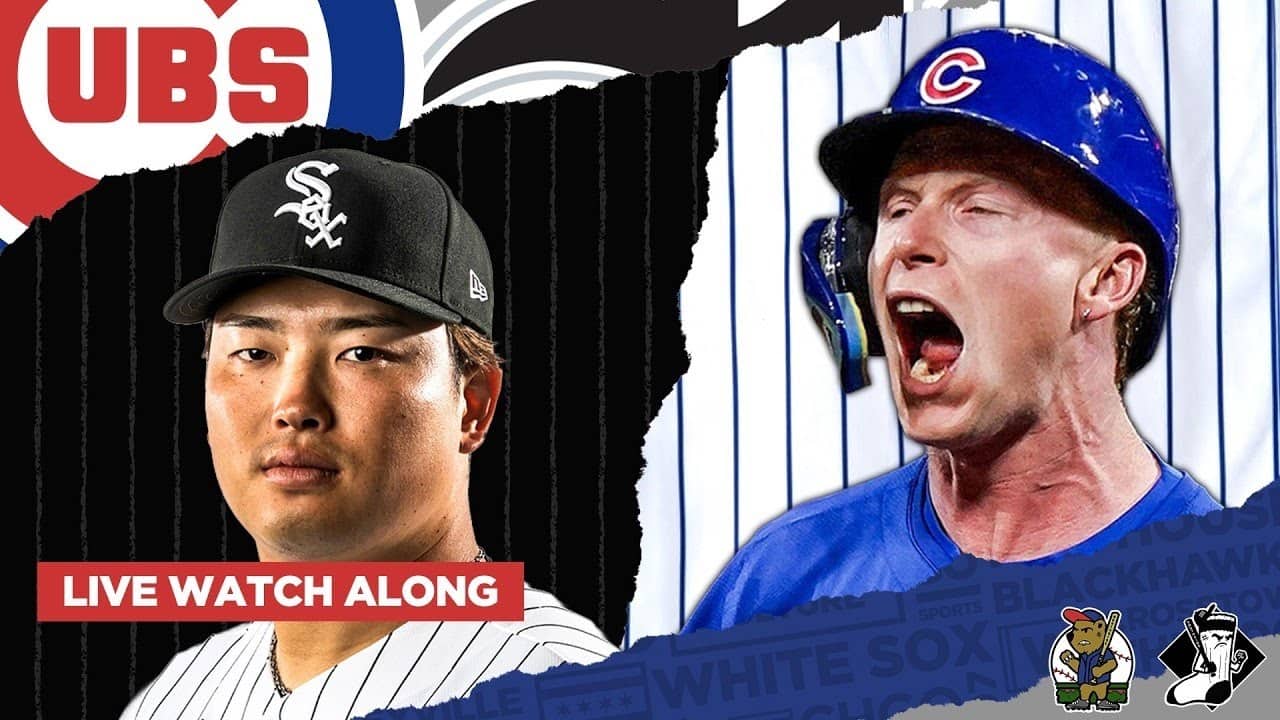 LIVE WATCH ALONG: Chicago Cubs vs White Sox Game 1 CROSSTOWN CLASSIC SHOWDOWN!