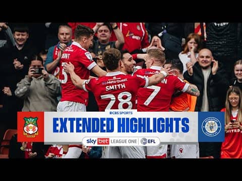 Wrexham vs. Stockport County: Extended Highlights | EFL League One | CBS Sports Golazo