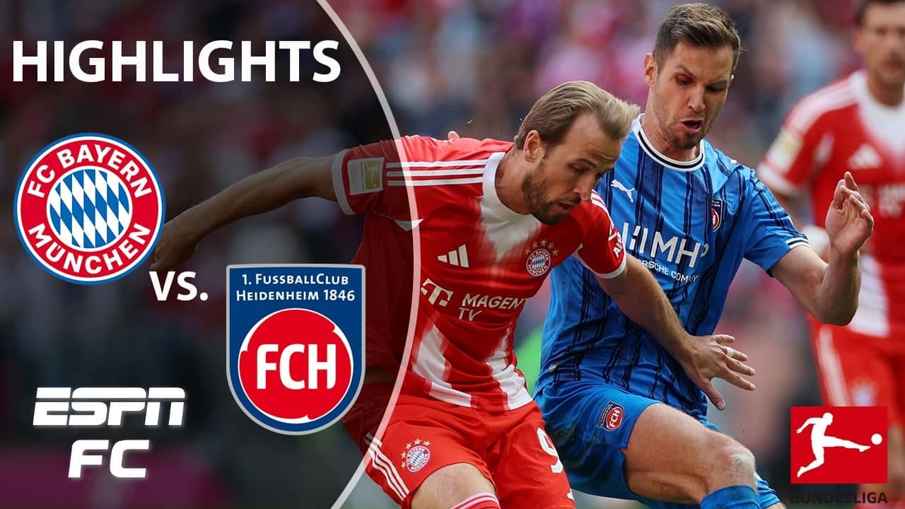 FC Bayern vs. Heidenheim | Bundesliga Highlights | ESPN FC
