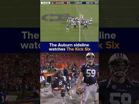 The Kick Six reactions never get old 🔥 #auburn #alabama #kicksix