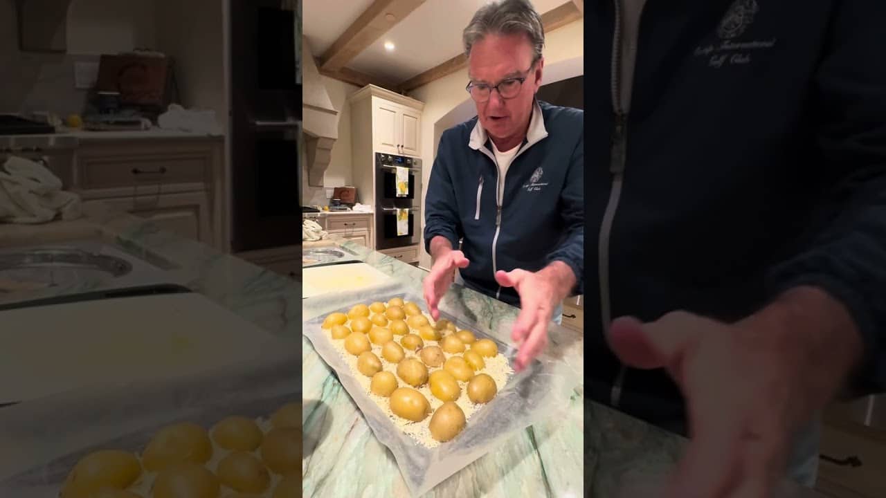 Jimmy Connors cooks spatchcock chicken on a new Connors Kitchen