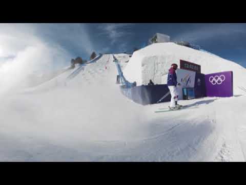 360VR: Bump and flip down the moguls course at the Winter Olympics | NBC Sports