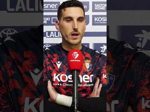 Sergio Herrera, en el Osasuna-Alavés: "Me voy contento por todos porque no nos hemos rendido nunca"